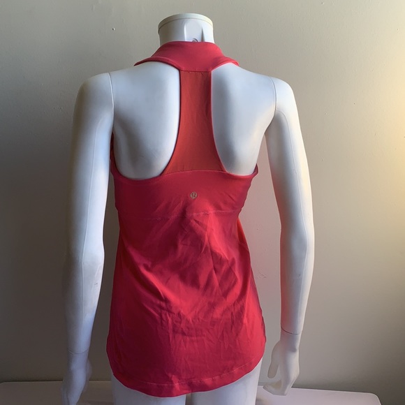 Pink Lululemon Scoop Neck Tank Top Size 8 - Picture 5 of 8